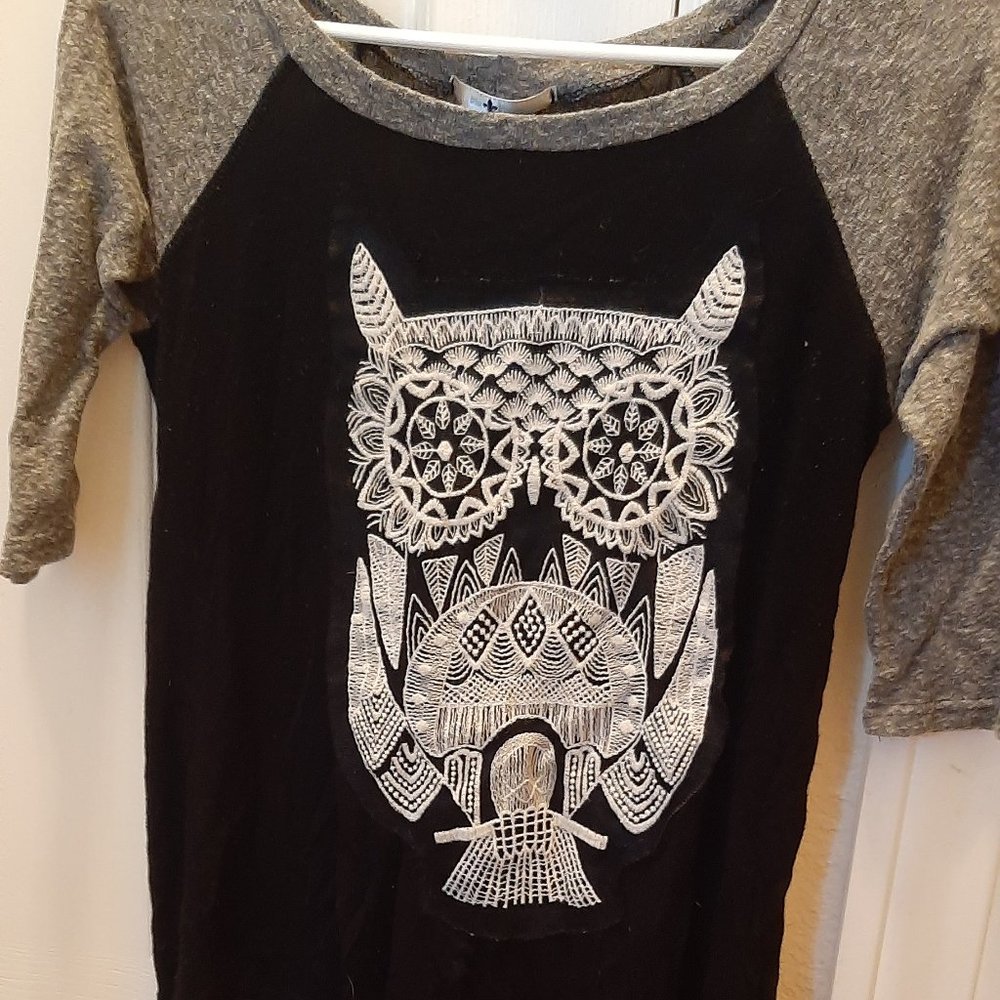 Women's owl shirt